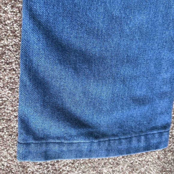 Vintage JCPenney Plain Pockets Cropped Blue Jeans Women’s Size Large High Rise - Picture 11 of 15
